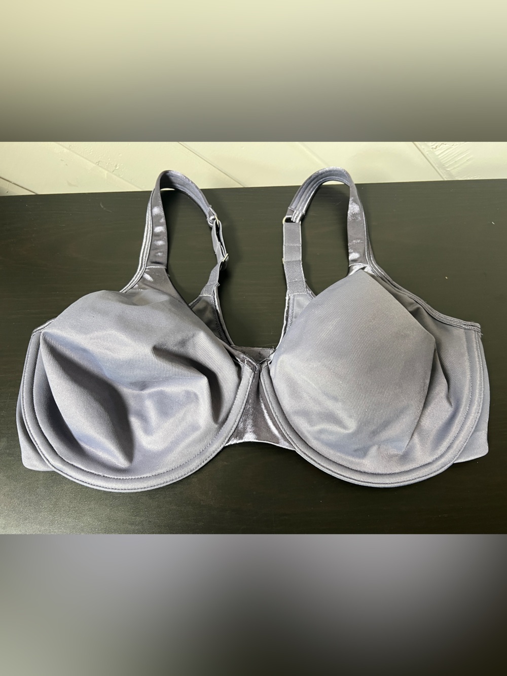 Playtex Smooth Full-Coverage Underwire Bra in Gray